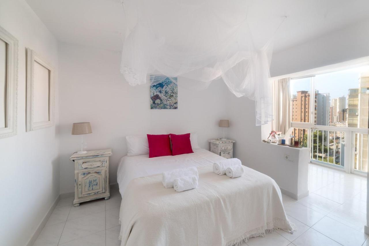 Apartmán Moonkey - Apto Paris Con Piscina Y Parking Benidorm Exteriér fotografie