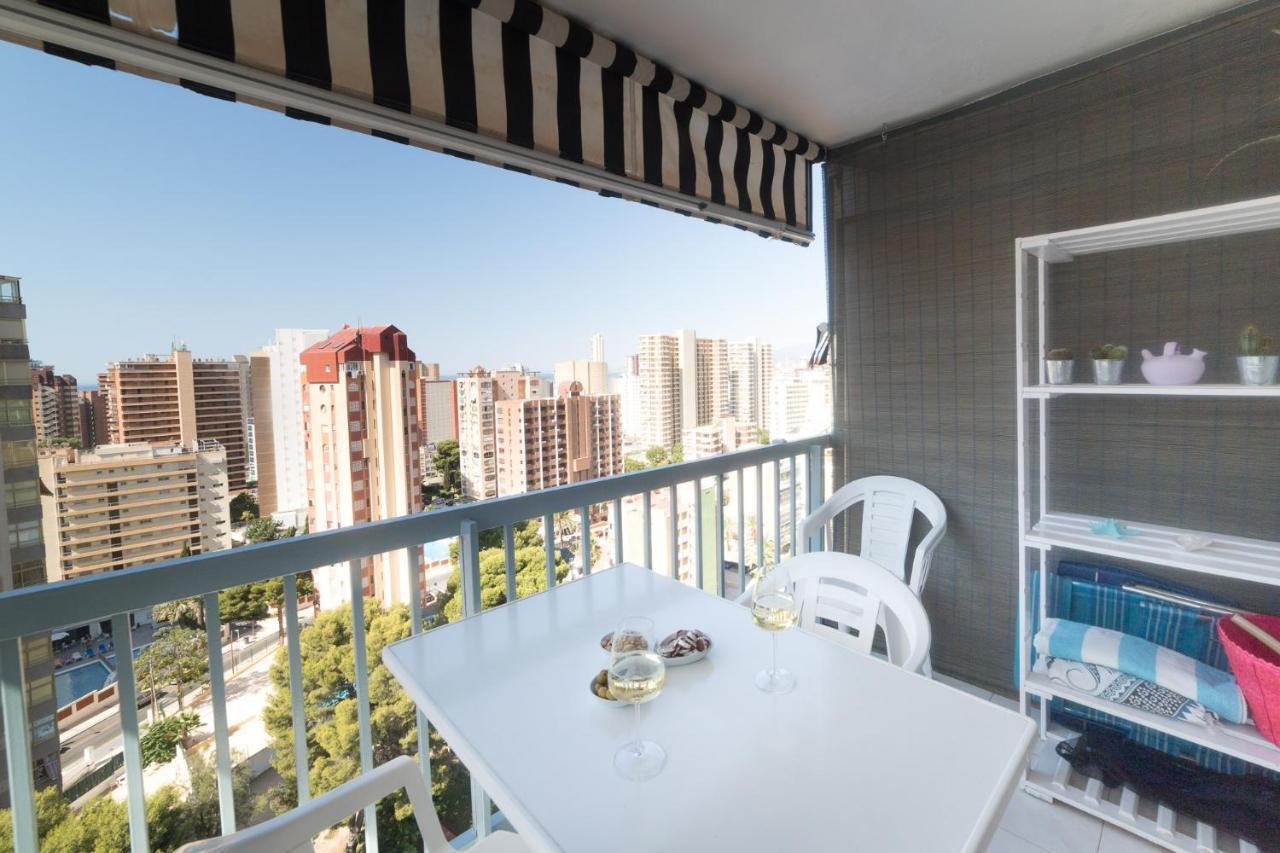 Apartmán Moonkey - Apto Paris Con Piscina Y Parking Benidorm Exteriér fotografie