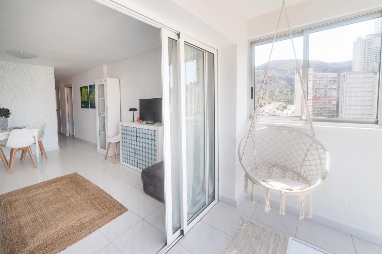 Apartmán Moonkey - Apto Paris Con Piscina Y Parking Benidorm Exteriér fotografie