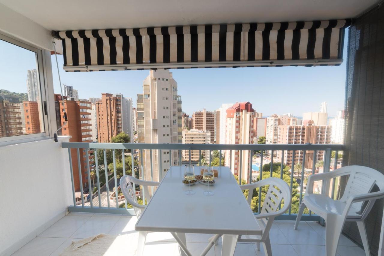 Apartmán Moonkey - Apto Paris Con Piscina Y Parking Benidorm Exteriér fotografie